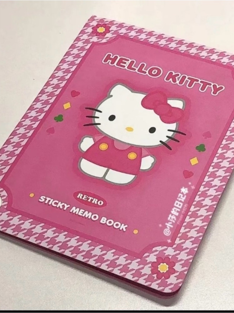 1 Sanrio character Hello Kitty KUROMI Sticky Note Memo